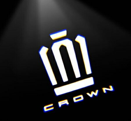 トヨタ（TOYOTA）クラウン16代目専用クラウンロゴカーテシライト LEDロゴ カーテシランプ 純正交換タイプ