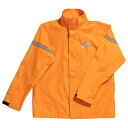 【在庫処分】 SGEAR エスギア レインウェア SSR-021 RAIN SUIT レインスーツ 上下セット サイズ3L オレンジ(2)