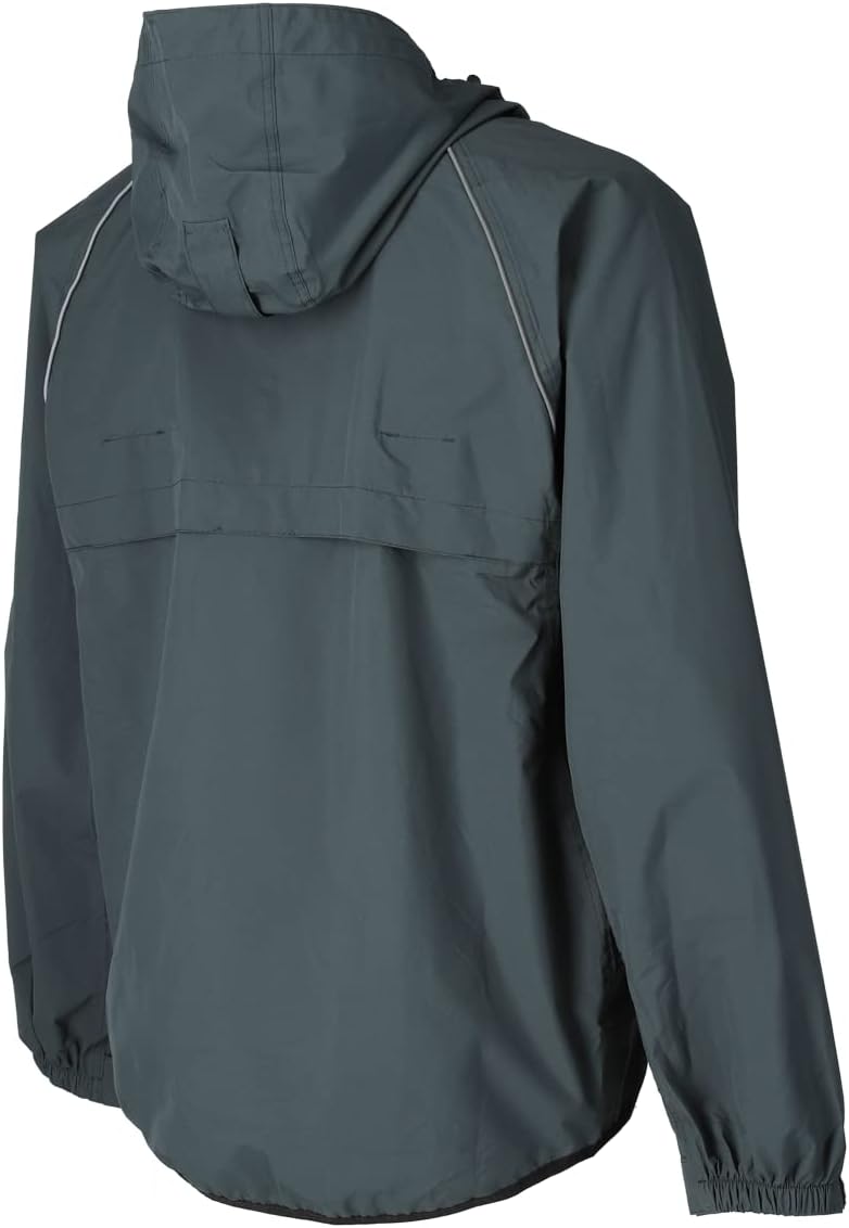 【在庫処分】 RIDEZ ライズ MICRO RAINJACKET BLACK L MCR01 マイクロレインジャケット 防水 コンパクト レインウェア Lサイズ 3