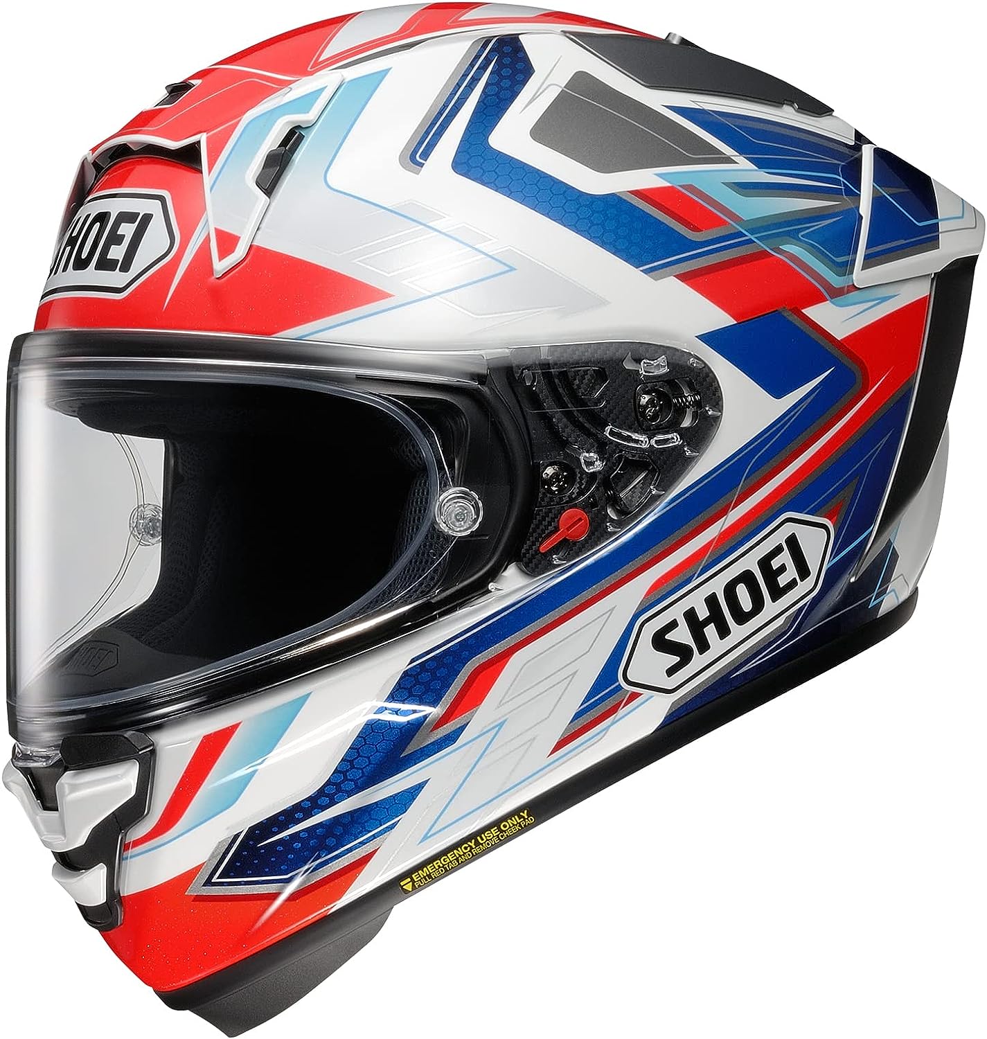 【在庫処分】SHOEI X-Fifteen ESCALATE TC-10 BLUE/RED Mサイズ ショウエイ バイク ヘルメット