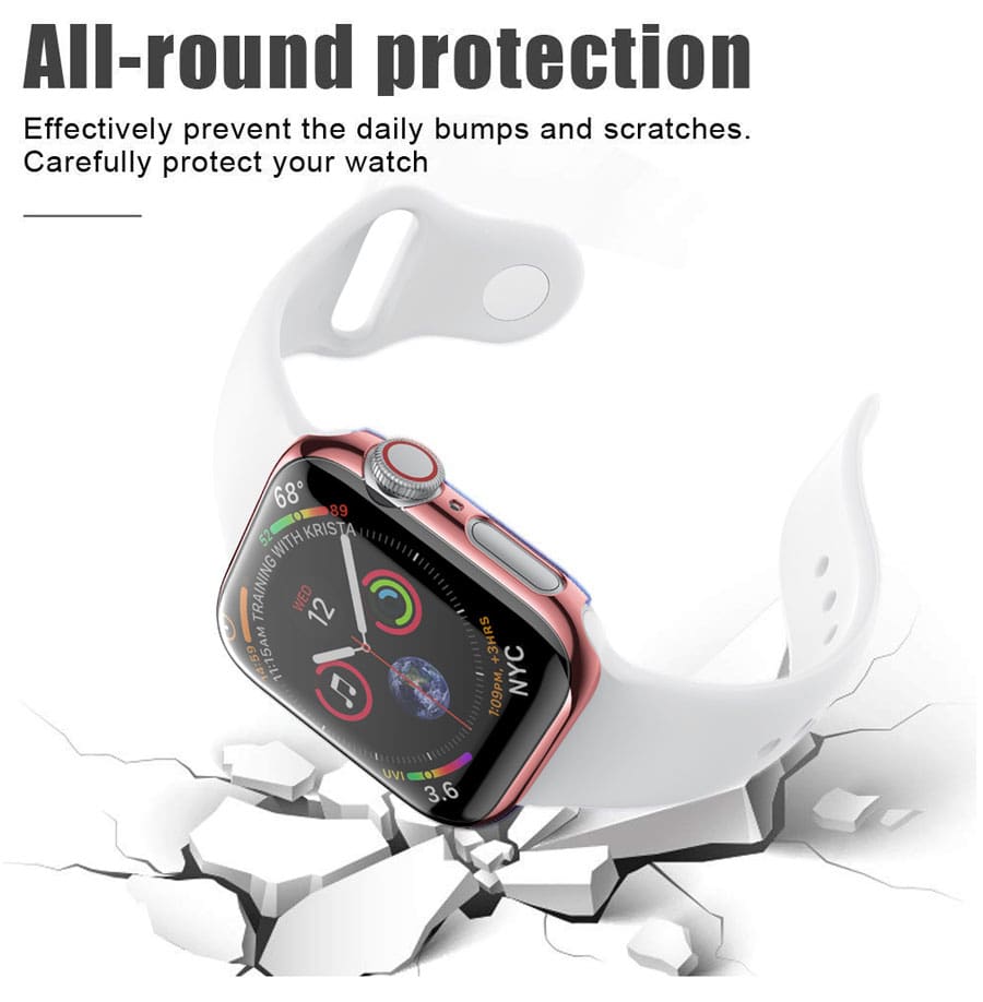 アップルウォッチ カバー Apple Watch 画面と本体の保護ケース アップルウォッチ保護カバー 5カラー 38mm 40mm 42mm 44mm Series1 Series2 Series3 Series4
