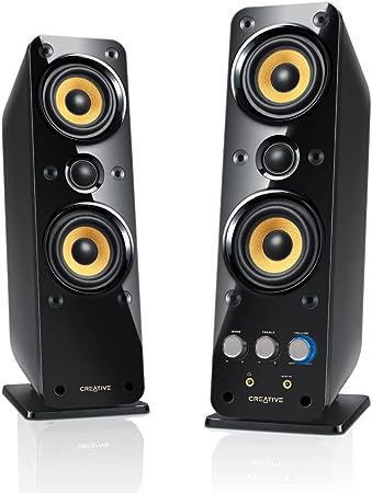 Creative GigaWorks T40 Series II (GW-T40II-R2) 3ドライバーMTM構成＆BassXPortで音楽にベストなオーディオパフォーマンスを実現するステレオスピーカー