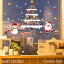 ウォールステッカー クリスマス クリスマスツリー クリスマス飾り Merry Christmas wallsticker 窓 インテリアシール 壁紙 シール 北欧 おしゃれ ウォールデコ 壁飾り 雪だるま 雪 Happy サンタクロース プレゼント 鹿 ガラス 1,980円