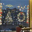 ウォールステッカー クリスマス クリスマスツリー Merry Christmas wallsticker 窓 クリスマス飾り インテリアシール 壁紙 シール 北欧 おしゃれ ウォールデコ 壁飾り 雪だるま 雪 Happy サンタクロース プレゼント 鹿 ガラス 1,980円
