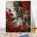 母の日 父の日 油絵塗り絵 大人の塗り絵 絵画 数字塗り絵 油絵風 バラ壁 名画 【油絵】 アクリル絵の具 塗り絵 大人 油絵 油絵セット キャンバス 壁デコ 塗り絵セット 壁飾り ギフト 手作り アートパネル 絵 趣味 プレゼント 敬老の日 ギフト 誕生日 新築 お祝い♪