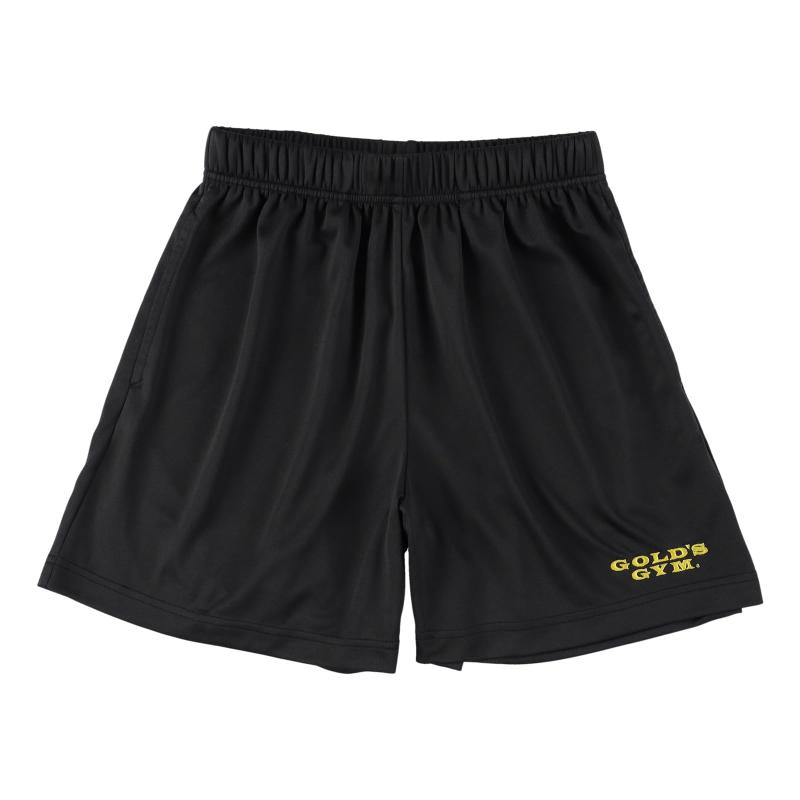 乐天商城 - ゴールドジム(GOLD'S GYM) ドライ メッシュ ショートパンツ BK XL