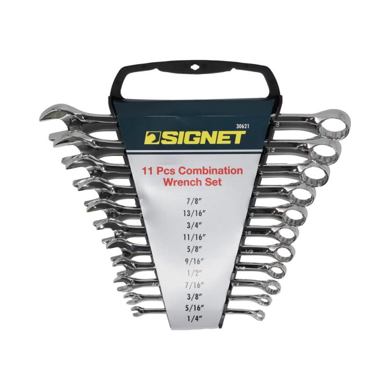 乐天商城 - SIGNET(シグネット) 11PC コンビネーションレンチセット インチ 30621