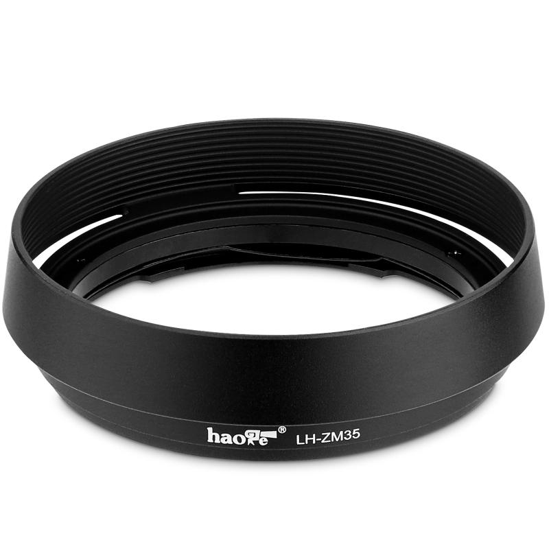 Rakuten - Haoge LH-ZM35 バヨネットメタルラウンドレンズフードシェード Carl Zeiss Distagon T 1.4/35 35mm f1.4 f/1.4 ZMレンズ対応 ブラック