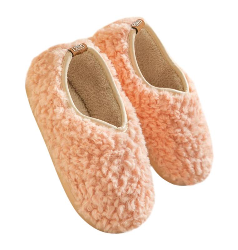 [Euyqs] ルームシューズ 暖かい スリッパ 冬 あったかスリッパ 室内 男女兼用 もこもこ 洗える