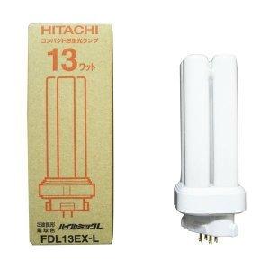 乐天商城 - 日立 コンパクト型蛍光灯 FDL13EX-L DK10
