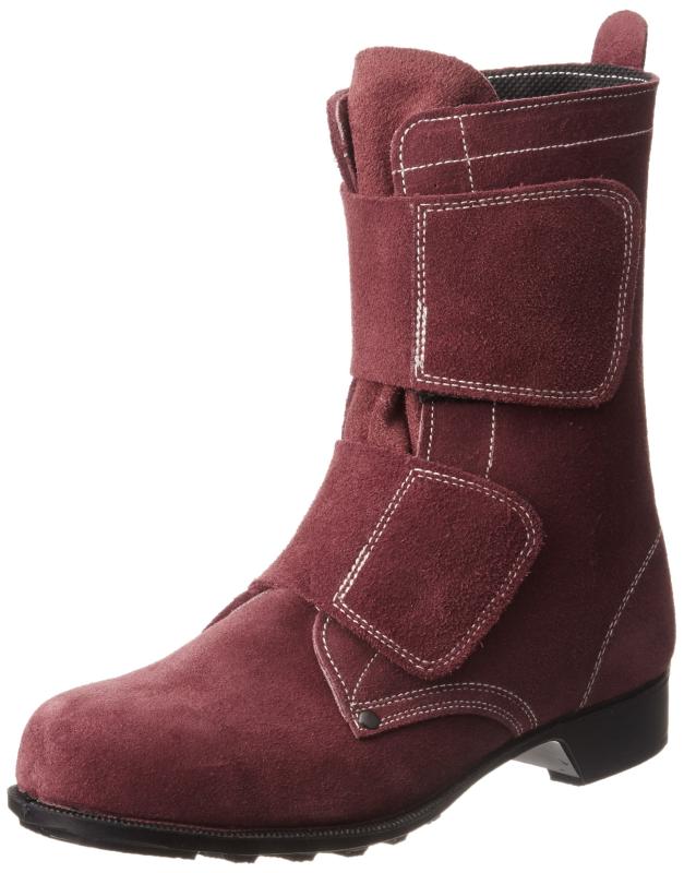 DONKEL(ドンケル) メンズ T-6ベロア安全靴 ブーツ 耐熱 溶接 高炉 旋盤前等 JIS T8101革製S種合格品(V式)