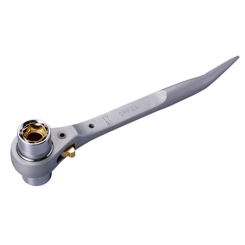 Rakuten - （株）スーパーツール 4サイズラチェットレンチ アルミ SRF2A