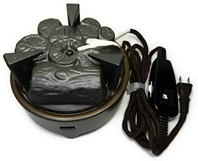 Rakuten - 茶道具 遠赤外線 炭型 電熱器、 風炉用 電気炭 YU-001-3P、【 強(500W) / 弱(200W) / 切 】3段階 切替スイッチ付［ 裏千家用 ］