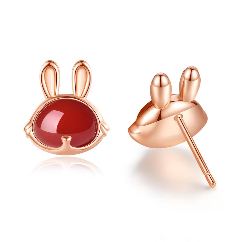 「シルバーサンダー」ピアス レディース つけっぱなし 人気 「可愛い うさぎ アクセサリー」金属アレルギー対応 シルバー999/925 誕生日・記念日・母の日・バレンタインデー・クリスマス・