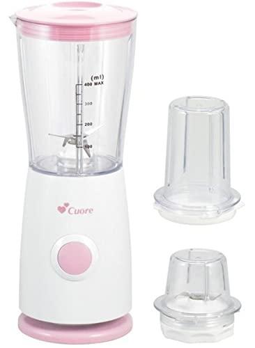 Rakuten - 丸山 クオーレ ミル付コンパクトミキサー CU-403CM(P) ジューサー ピンク