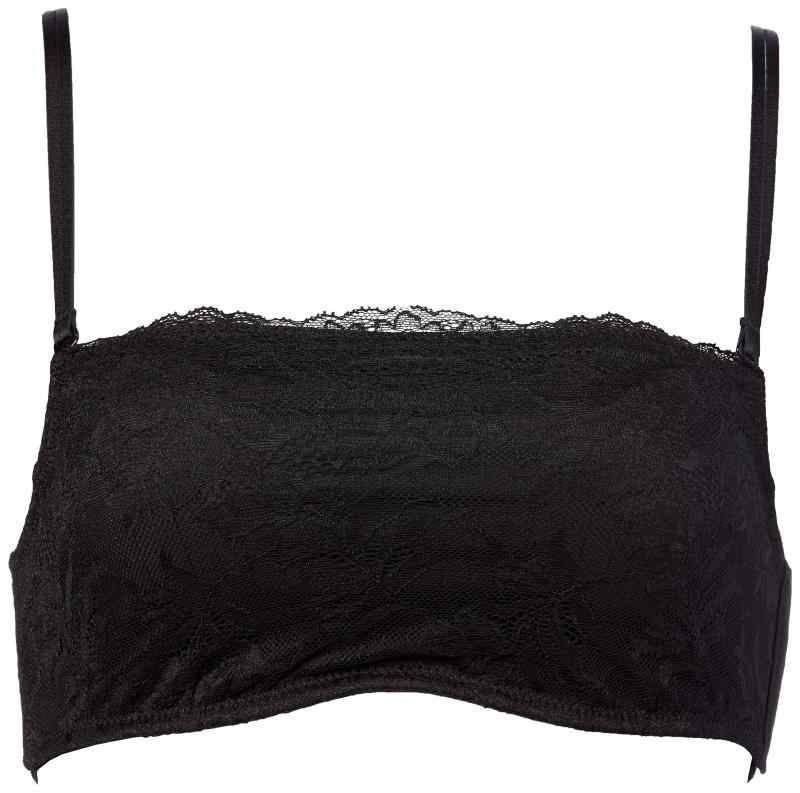 [アンテシュクレ] ブラジャー モールドカップ ズレにくいストラップレスブラジャー【BカップからGカップまで対応】 幅広アンダー ストラップ取り外し可 パッド取り外し可 レディース TBT350