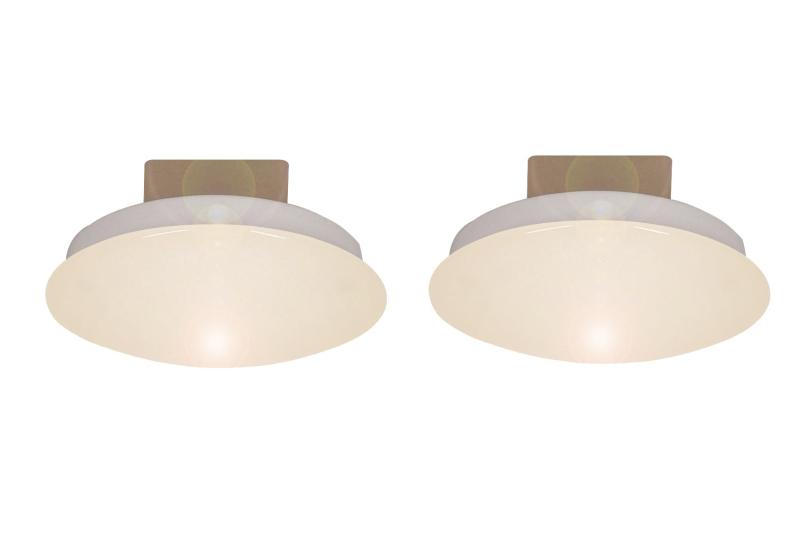 Rakuten - スワン電器 薄型LEDミニシーリングライト 電球色相当 2個セット 日本製 YCE-551
