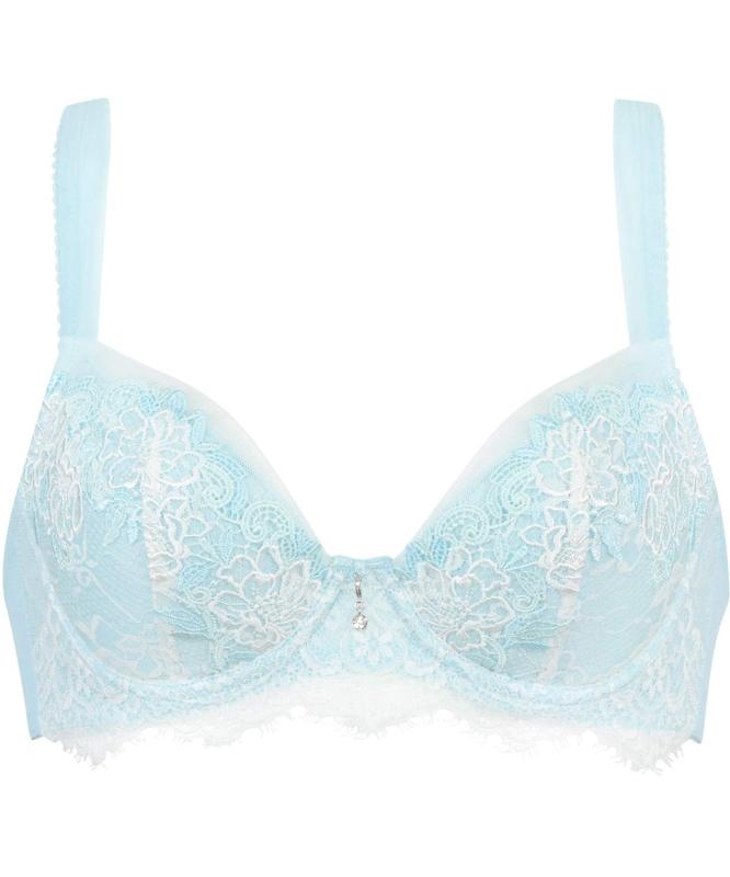  ブラジャー 自然な谷間をメイク 3/4カップ Wing Lesiage PB2600 レディース GY D70