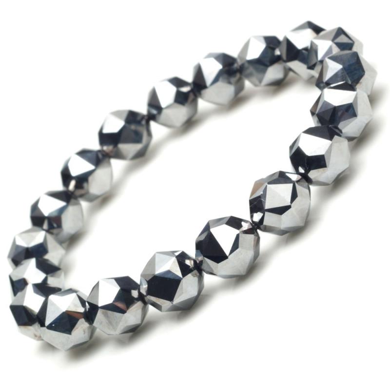 テラヘルツ鉱石 ブレスレット スターカット 10mm 本物 原石