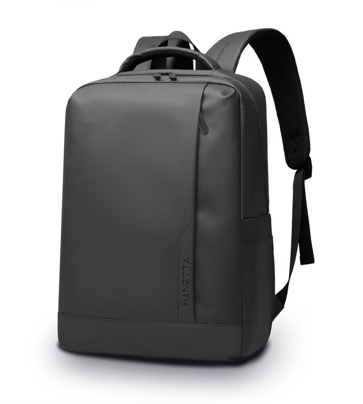 [MANETTA] ビジネスリュック メンズ 超軽量 通勤バックパック 防水 リュックサック 15.6インチ PC対応 防水ジッパー 防汚性 通気性 耐衝撃 大容量 自立型 おしゃれ 人気 仕事 出勤 通学 高校生 出