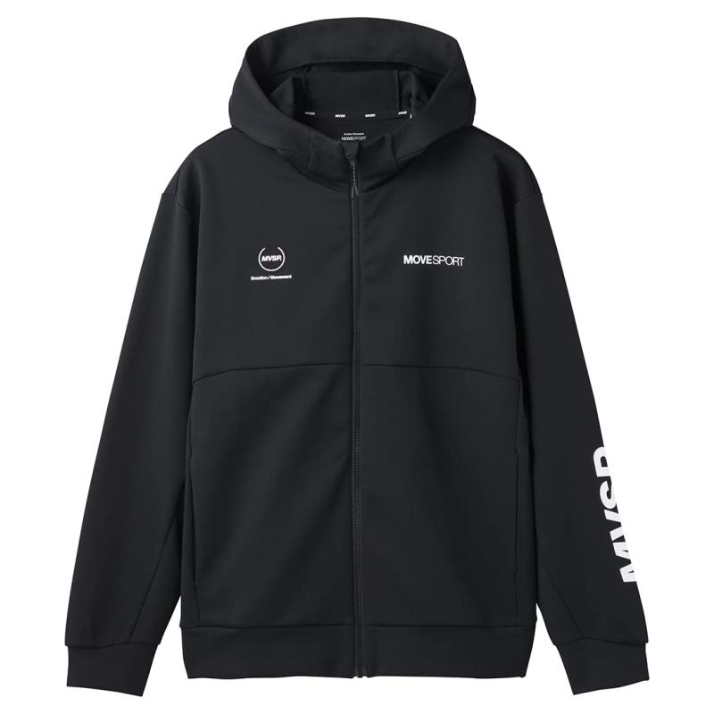 乐天商城 - [デサント] スウェット MOVESPORT ハリコシ ストレッチ フード付 トレーニング メンズ