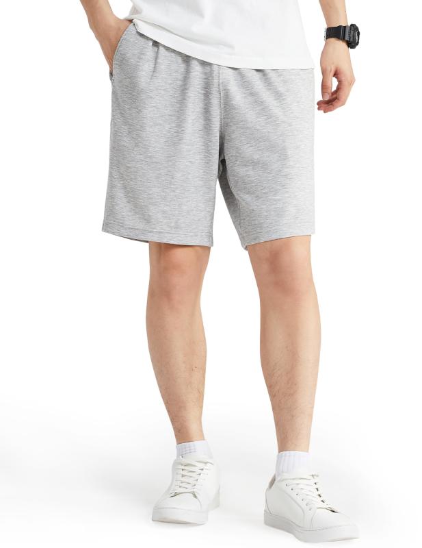 新登場 102Air「着回し力」ドレープ感 着心地良い ハーフパンツ メンズ 通気 柔軟 快適 スエットハーフパンツ メンズ カジュアル