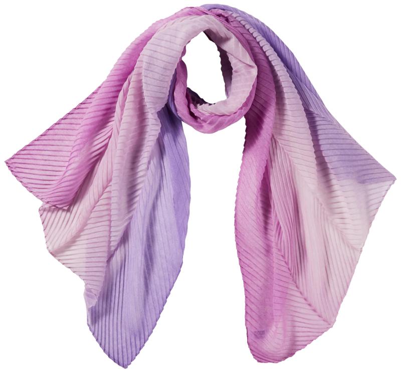 Mix Factory(ミックスファクトリー) ストール【ムーンバット】 ストール レディース 大判 柔らかい 洗える UV対策 薄手 グラデーションプリーツ 24-302-72360レディース