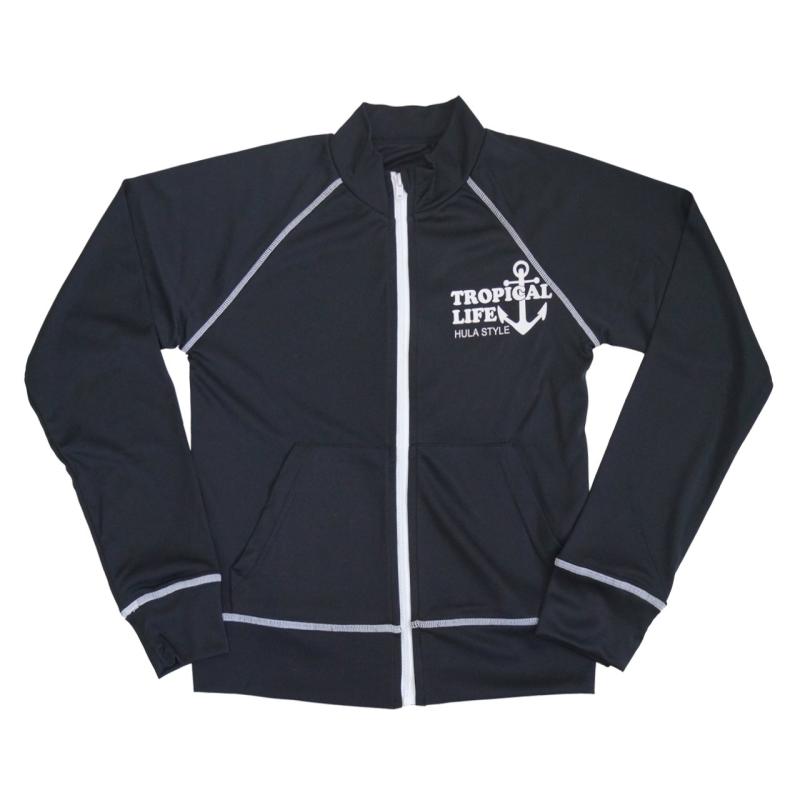 ラッシュガード 長袖 フルジップ 男の子 男児 キッズ ボーイズ ジュニア 水着 UVブロック 日焼け防止 bsr-3001