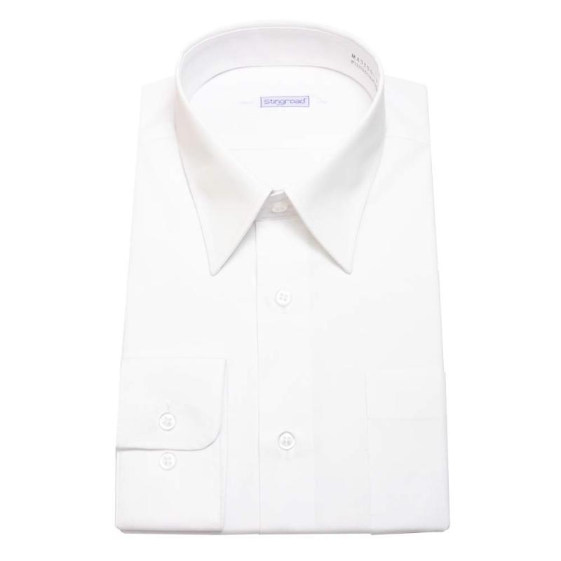 STINGROAD(スティングロード) 男子スクールシャツ男子 長袖 学生用 スクールシャツ 形態安定 制服 Yシャツ カッターシャツ MA3100-AM-1ボーイズ