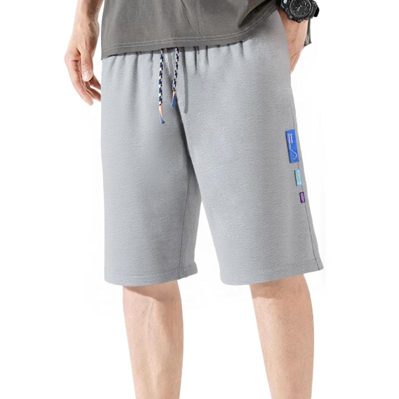 [uptoyou] ハーフパンツ メンズ 綿 半ズボン 大きいサイズ パンツ 通気性 吸汗 カジュアル ショートパンツ スポーツ アウトドア 部屋着 無地 軽量 5分丈 スウェット 短パンツ