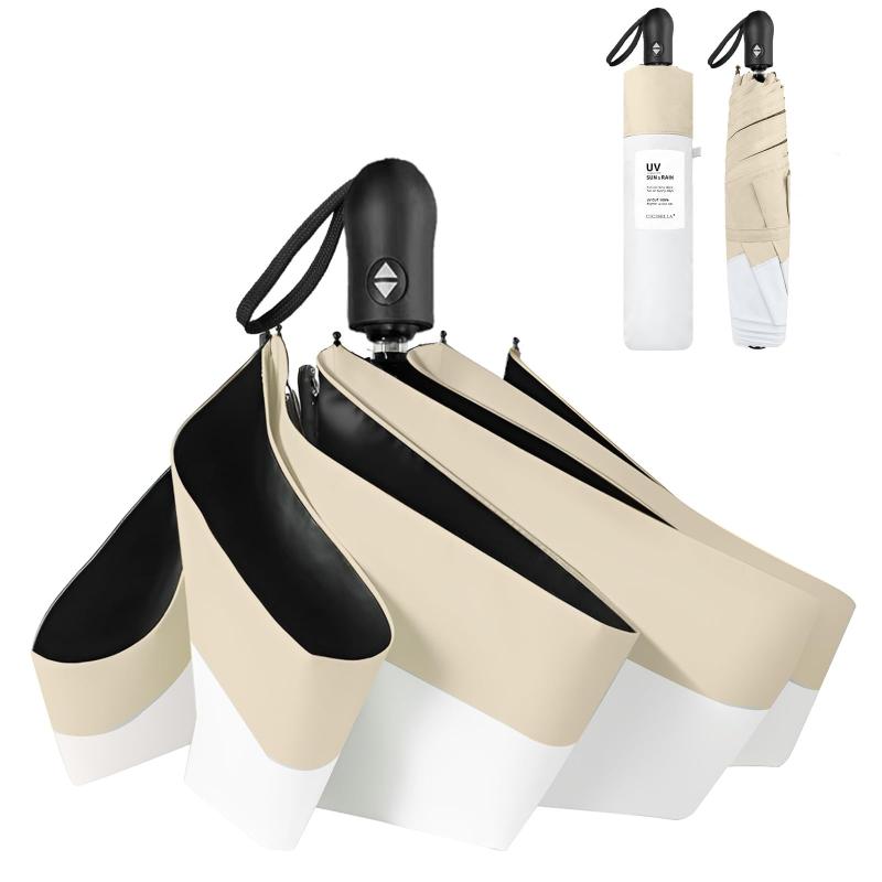 CICIBELLA 日傘 超軽量 【JIS認証済 100% 遮光 紫外線遮断】 折りたたみ 日傘 UVカット 遮熱 晴雨兼用 ..