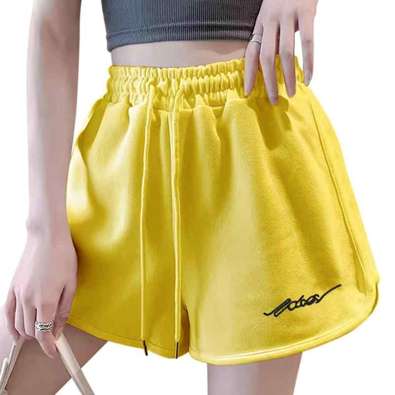 ショートパンツ レディース スポーツ 短パン 夏 【脚長効果・動きやすい丈・ゴム入り・ポケット付き】 ハーフパンツ ルームウェア 柔らか 薄手 吸汗 速乾 伸縮性 通気性 カジュアル ヨガ