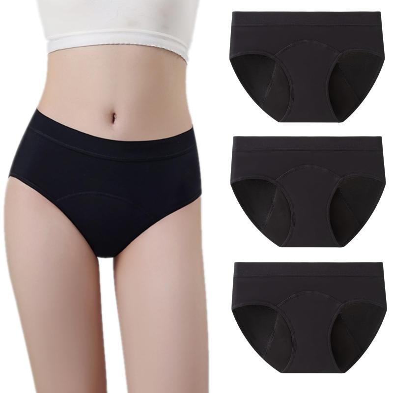 Rakuten - [XAZK] サニタリーショーツ 40ML大流量吸水ショーツ 生理用ショーツ 女性用 綿下着 インナー レディース 防水パンツ 漏れ防止