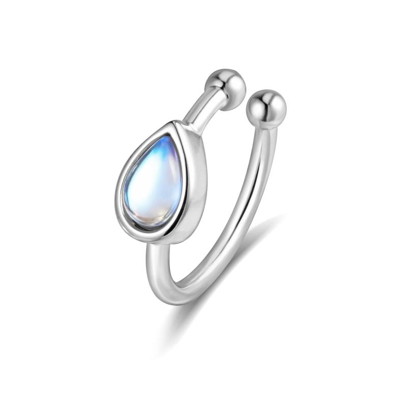 Free bird タンザナイト イヤーカフ レディース 金属アレルギー対応 12月 誕生石 イヤーカフ 片耳 シンプル カジュアル 誕生日 クリスマスプレゼント 女性 Christmas ギフト