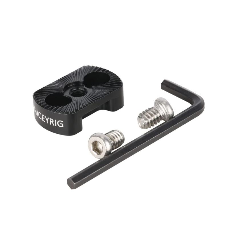 Rakuten - Niceyrig ARRI標準ロゼットアダプター Arri Rosette Mount Adapter Plate ハンドルに適用 アルミ合金 軽量 強い耐久性 材質-498