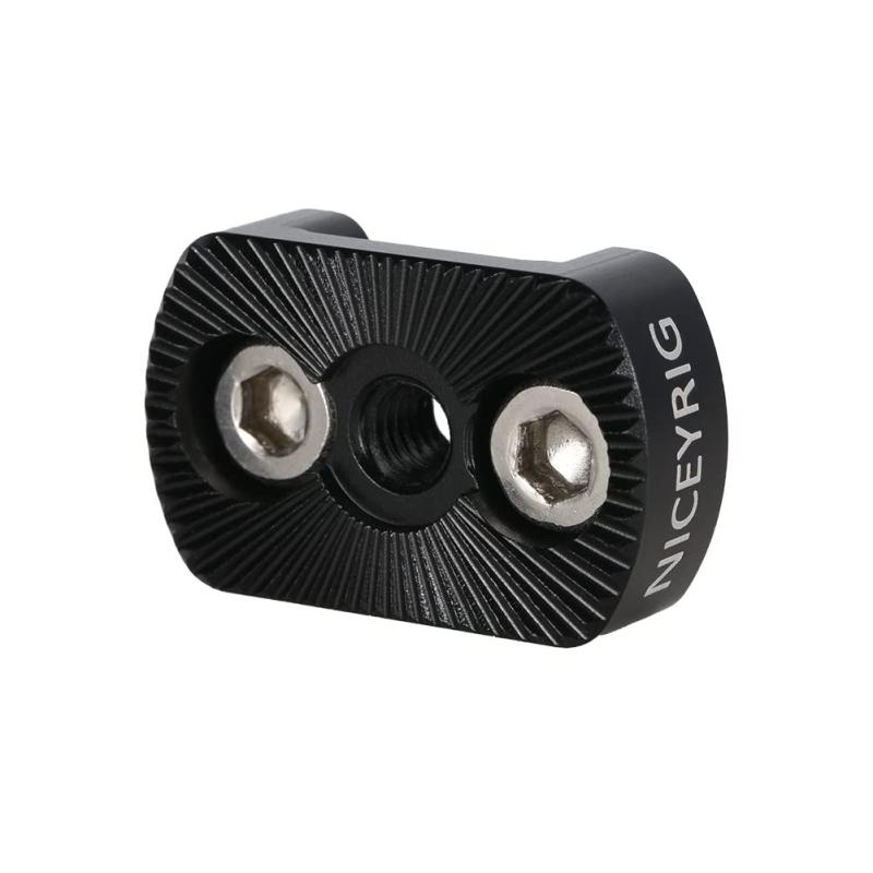 Niceyrig ARRI標準ロゼットアダプター Arri Rosette Mount Adapter Plate ハンドルに適用 アルミ合金 軽量 強い耐久性 材質-498