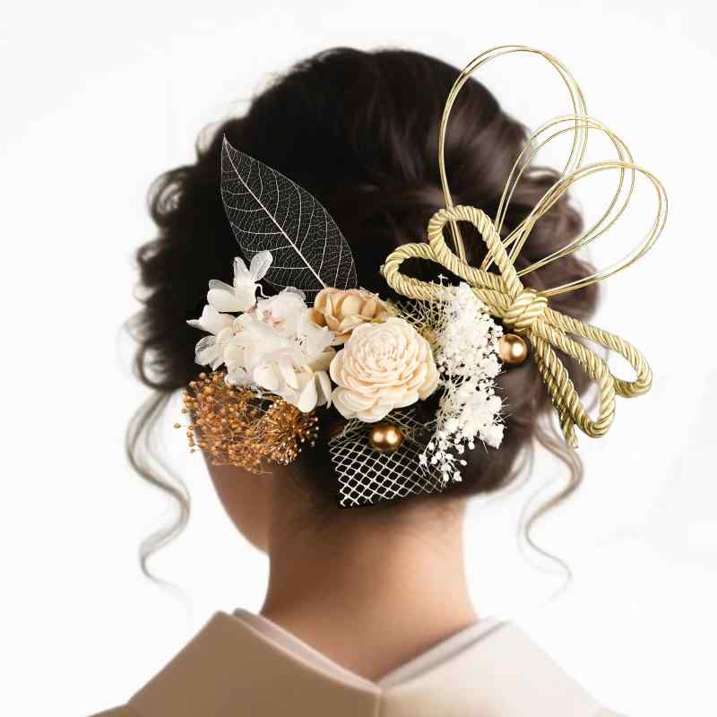 [Mellbree] 髪飾り 成人式 振袖 着物 卒業式 七五三 浴衣 袴 結婚式用