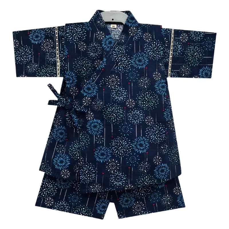 [WEANXIN] 甚平 男の子 子供 キッズ 浴衣 上下セット じんべい 90 100 110 120 130...