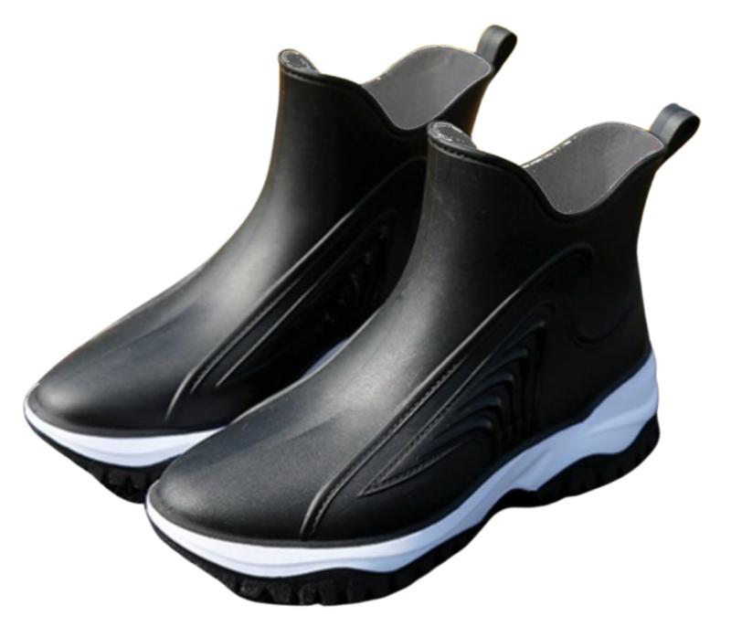 [kanaelun] レディース 長靴 レインシューズ レインブーツ 実用性を兼ね備えたオシャレデザイン