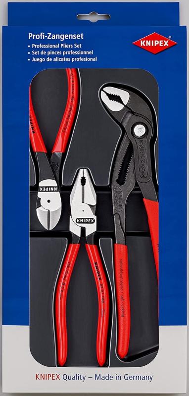 乐天商城 - クニペックス KNIPEX プライヤーセット3本組 002010