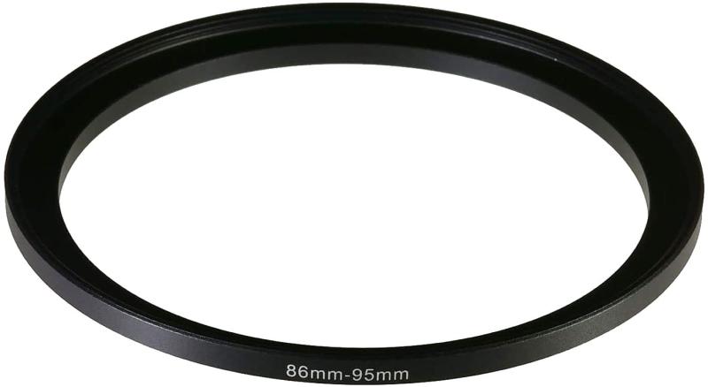 乐天商城 - NinoLite ステップアップリング 86mm→95mm カメラレンズ用 アルミ合金製 アダプターリング(Step-Up Ring) 黒