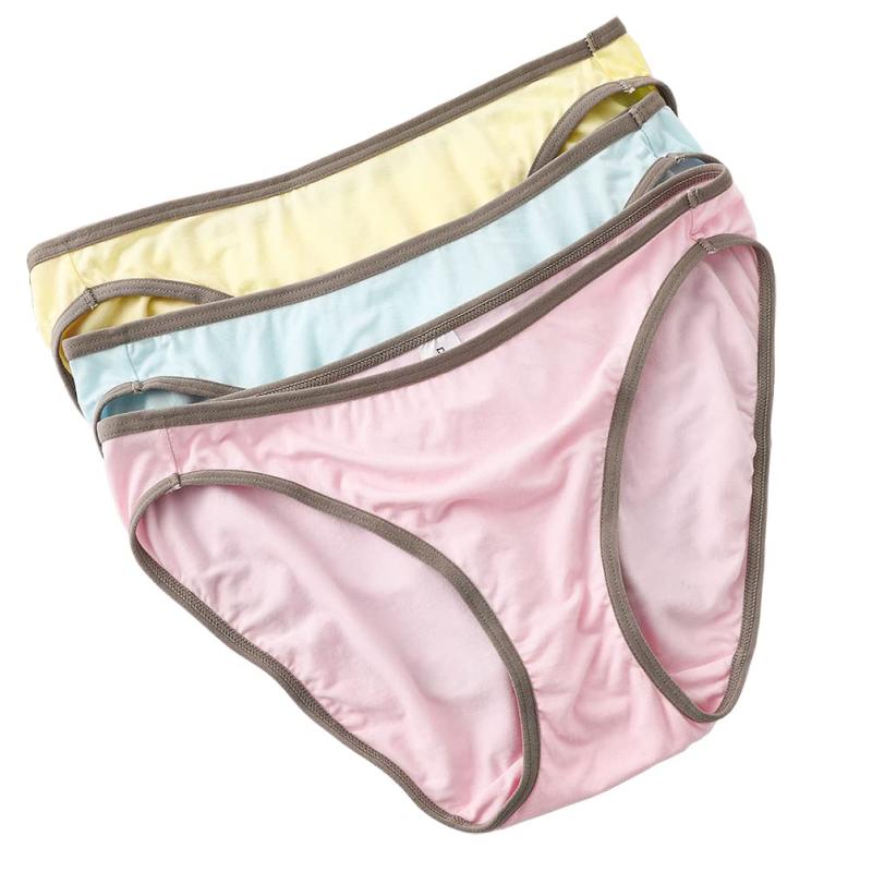 [GanJingRen] ショーツ レディース ローライズ 下着 女性用 セット レギュラーショーツ パンツ快適 柔らかい 3枚組