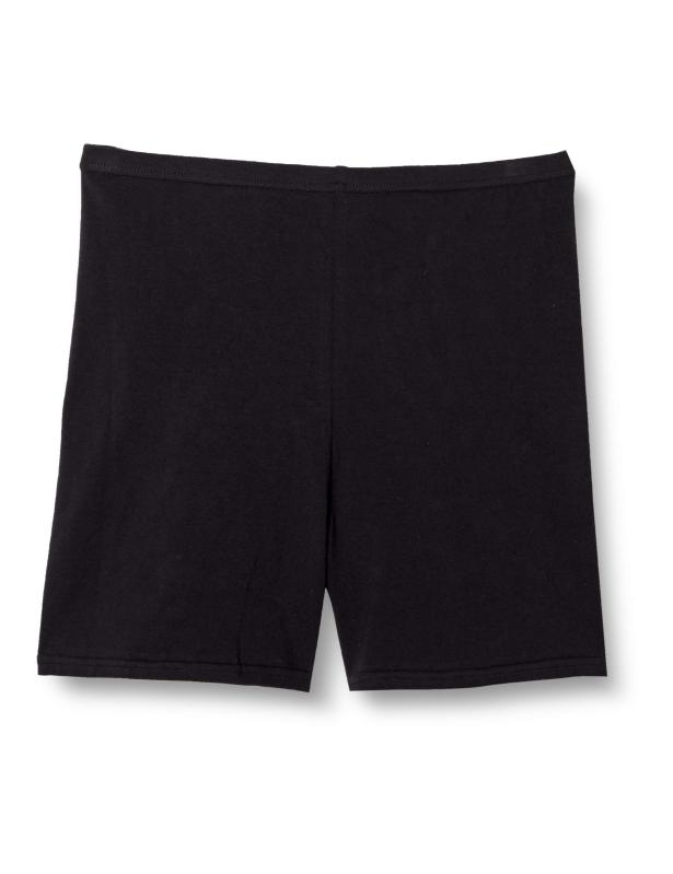 Rakuten - [オカモト] くろぱん 綿混 スパッツ ひざ上20cm丈 のびのび レディース 丈夫 学生 制服 サニタリー 冷え対策 インナーパンツ オーバーパンツ