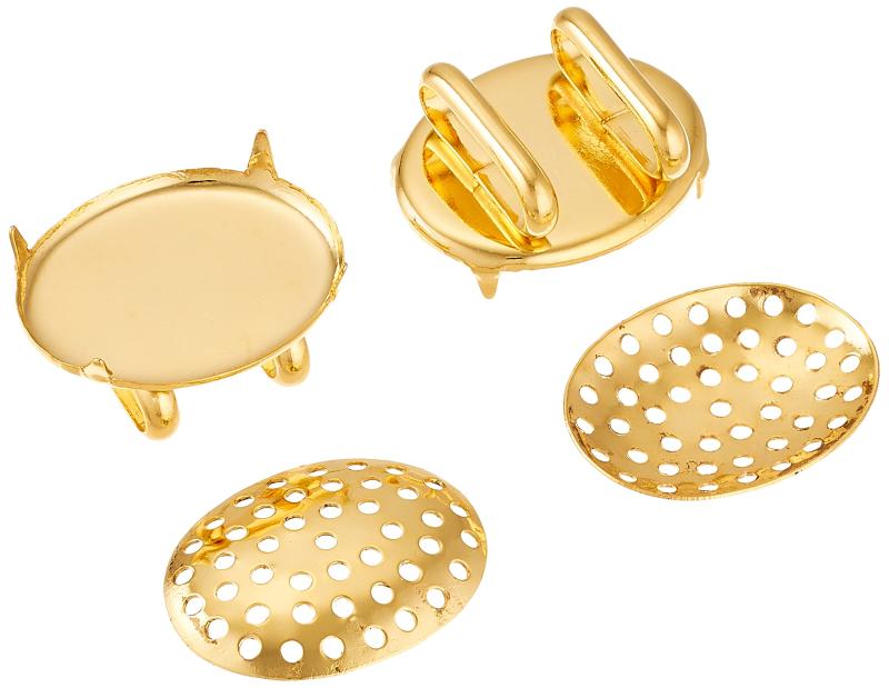 NBK 帯留め 2個入り 手芸用品