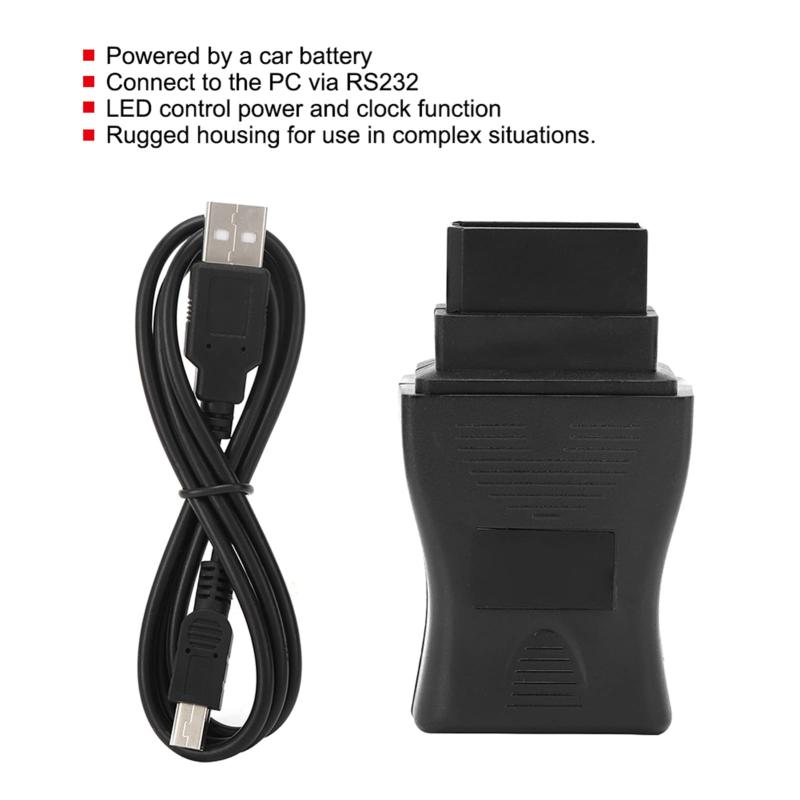 Akozon 14ピン診断ケーブル 故障診断機 車 診断ツール 自動障害コードリーダー USBケーブル付き 用