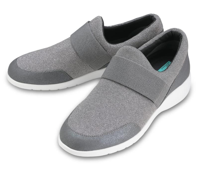 [プロイデア] illumi walk 美ボディスタイル グレー 24.0cm