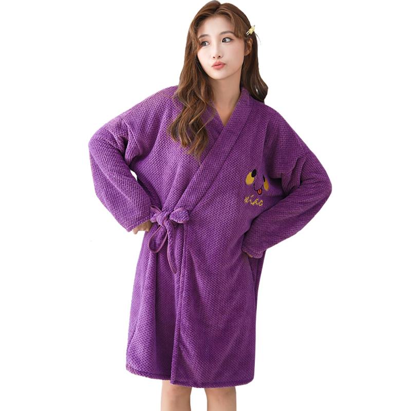 [OYIYI] 着るバスタオル マイクロファイバー バスローブ バスタオル ラップタオル 着る毛布 和風 長袖 吸水速乾 通気 厚手 保温 柔らかい 着脱便利 大判 約95*150cm 腰ベルト付き 春 秋 冬 お風呂