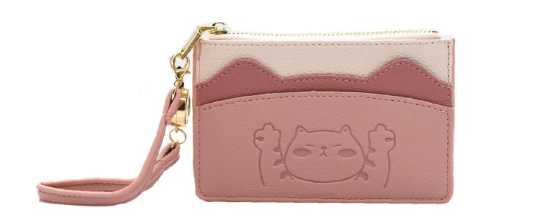 [しあわせめぐるお店屋さん] パスケース リール付き 定期入れ ねこ かわいい 猫 ICカード ネコ