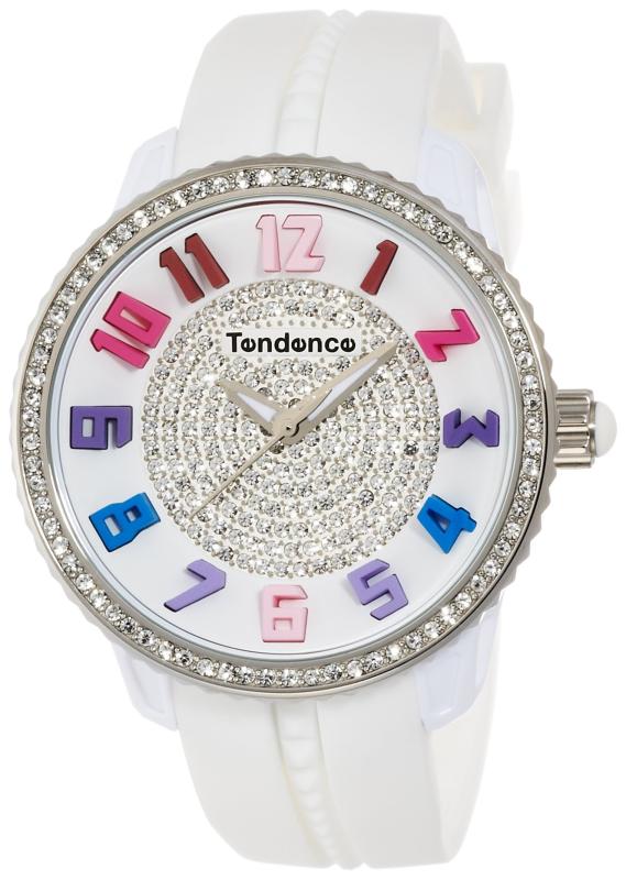 [テンデンス] 腕時計 Gulliver Rainbow ガリバー レインボー 文字盤 ステンレススチール ミネラルガラス クォーツ 42MM Watch レディース