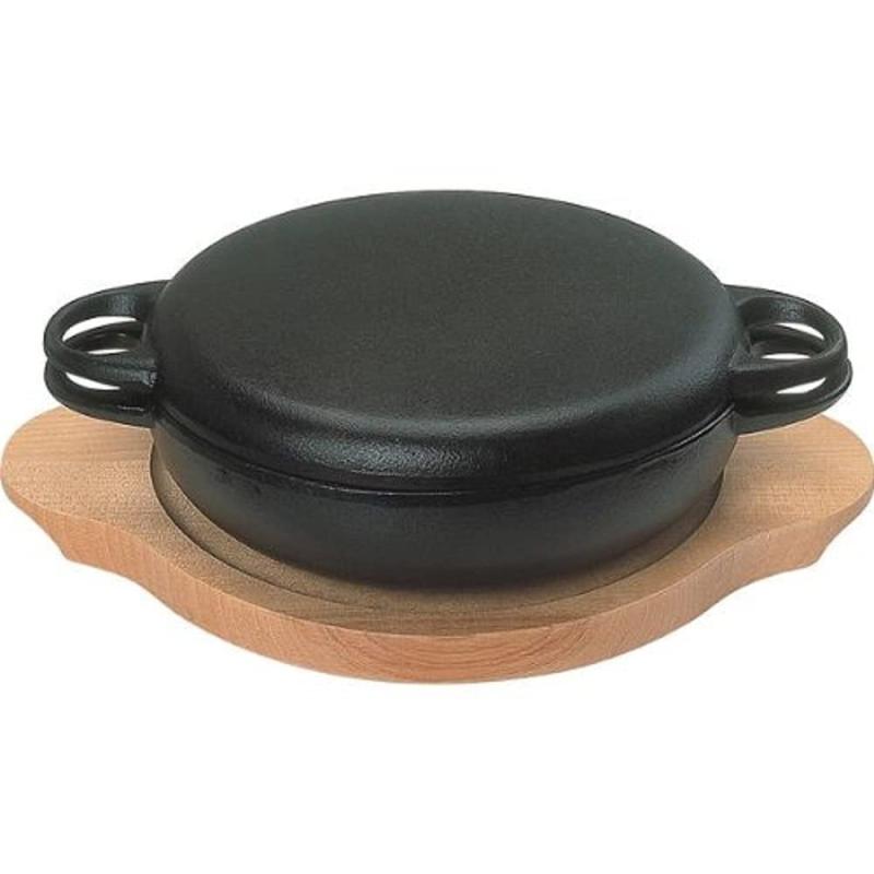 盛栄堂 南部鉄 ニューラウンド万能鍋 27cm F-157